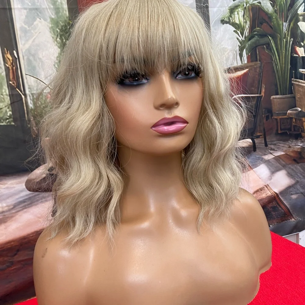 CLEARANCE Soft Light mixed blonde bob wig